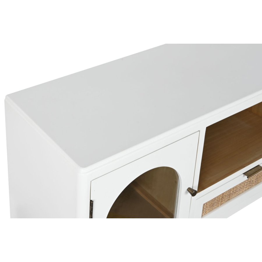 mbler Home ESPRIT Hvid Krystal Paulonia tr 120 x 40 x 50 cm #2