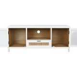 mbler Home ESPRIT Hvid Krystal Paulonia tr 120 x 40 x 50 cm #4