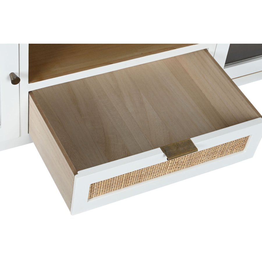 mbler Home ESPRIT Hvid Krystal Paulonia tr 120 x 40 x 50 cm #6