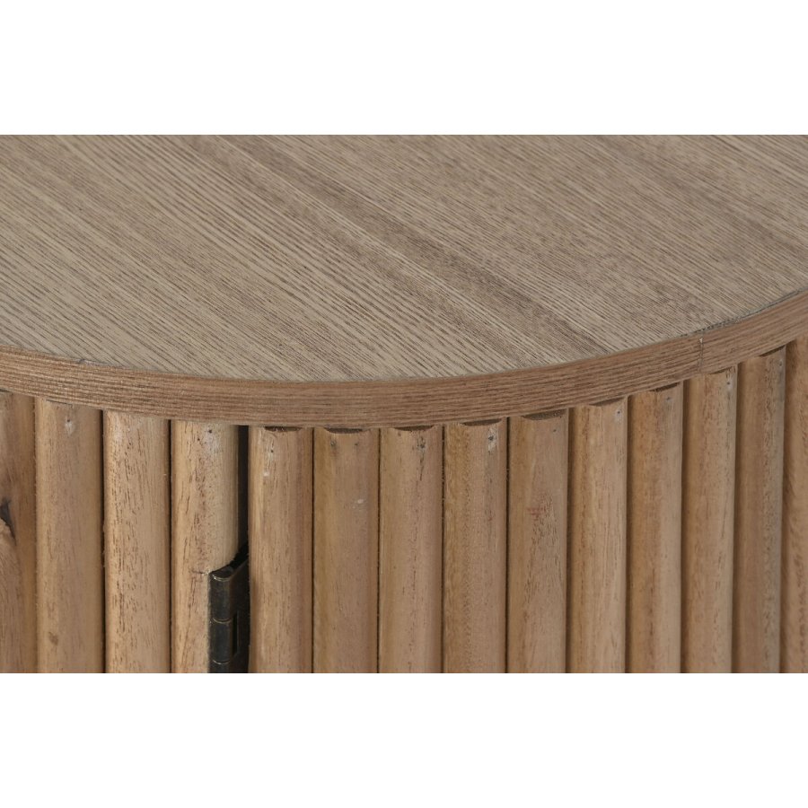 Natbord Home ESPRIT Natur Paulonia tr Tr MDF 43 x 43 x 48 cm #3