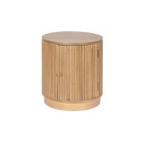 Natbord Home ESPRIT Natur Paulonia tr Tr MDF 43 x 43 x 48 cm #1