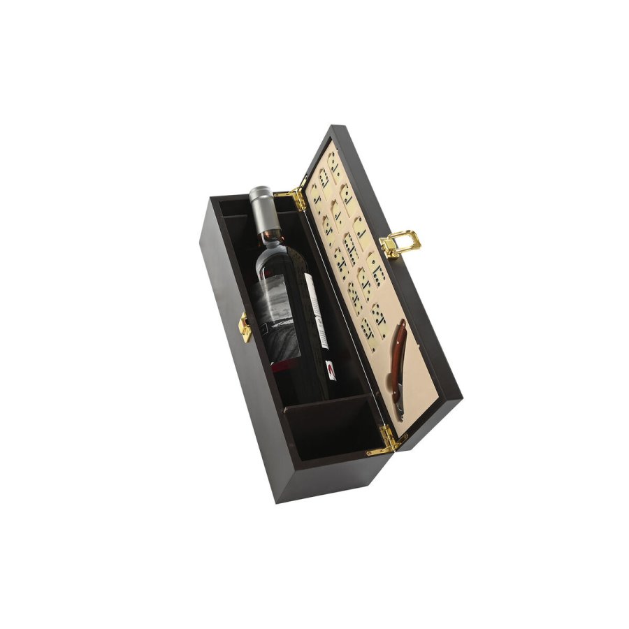 St med Vintilbehr Home ESPRIT Brun Tr MDF 36 x 11 x 12 cm #4