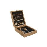 St med Vintilbehr Home ESPRIT Natur Bambus 15 x 17 x 5 cm #1