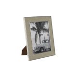 Fotoramme Home ESPRIT Slvfarvet Krystal polystyren Romantisk 20,5 x 1,5 x 25,5 cm #1