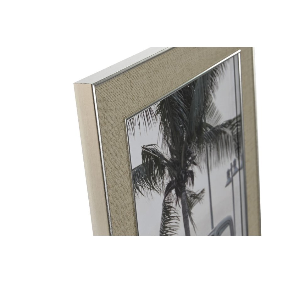 Fotoramme Home ESPRIT Slvfarvet Krystal polystyren 25,5 x 1,5 x 30,5 cm #5