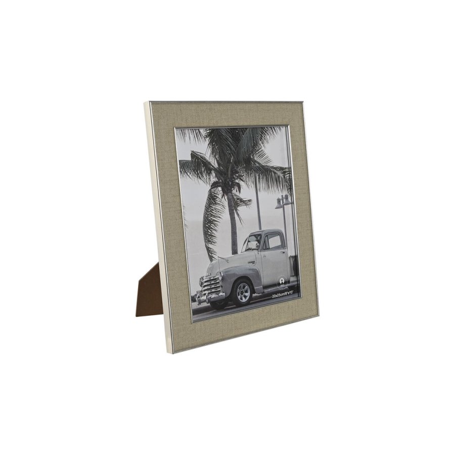 Fotoramme Home ESPRIT Slvfarvet Krystal polystyren 25,5 x 1,5 x 30,5 cm #1