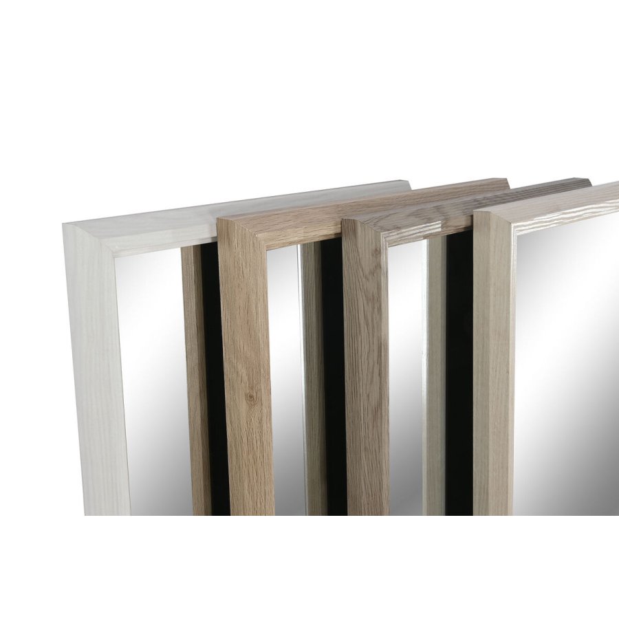 Fritstende spejl Home ESPRIT Hvid Brun Beige Gr 34 x 3 x 155 cm (4 enheder) #5