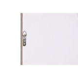 Vgspejl Home ESPRIT Hvid Brun Beige Gr Krystal polystyren 63,3 x 2,6 x 89,6 cm (4 enheder) #5