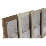 Fotoramme Home ESPRIT Brun Beige Fldefarvet Natur Krystal polystyren 26,2 x 1,6 x 31,2 cm #5