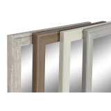 Vgspejl Home ESPRIT Hvid Brun Beige Gr Krystal polystyren 36 x 2 x 125 cm (4 enheder) #5