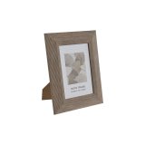 Fotoramme Home ESPRIT Natur Krystal polystyren 19 x 1,8 x 24 cm #1