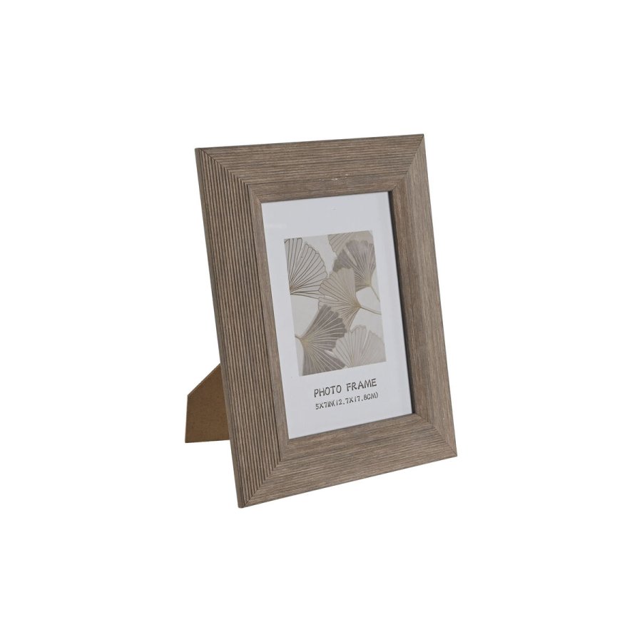 Fotoramme Home ESPRIT Natur Krystal polystyren 19 x 1,8 x 24 cm #1