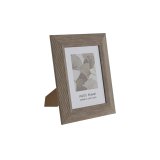 Fotoramme Home ESPRIT Natur Krystal polystyren 21,4 x 1,8 x 26,5 cm #1