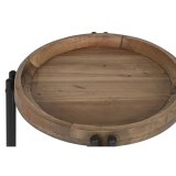 Lille serveringsbord Home ESPRIT Tr Metal 50 x 50 x 60 cm #5
