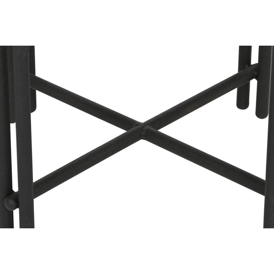 Lille serveringsbord Home ESPRIT Tr Metal 50 x 50 x 60 cm #3
