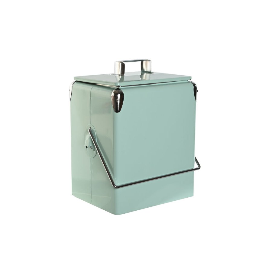 Transportabelt Kleskab Home ESPRIT Grn PVC Metal Stl polypropylen 17 L 32 x 24 x 43 cm #2