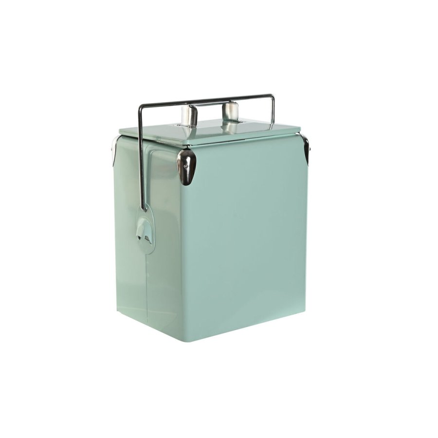 Transportabelt Kleskab Home ESPRIT Grn PVC Metal Stl polypropylen 17 L 32 x 24 x 43 cm #1