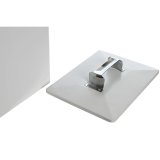 Transportabelt Kleskab Home ESPRIT Hvid PVC Metal Stl polypropylen 17 L 32 x 24 x 36 cm #3