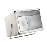 Transportabelt Kleskab Home ESPRIT Hvid PVC Metal Stl polypropylen 17 L 32 x 24 x 36 cm #4