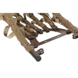 H�ngende havestol Home ESPRIT M�rkebrun Lys brun Aluminium syntetisk spanskr�r 107 x 105 x 108 cm #4