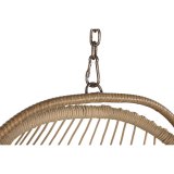 H�ngende havestol Home ESPRIT M�rkebrun Lys brun Aluminium syntetisk spanskr�r 92 x 66 x 119 cm #4
