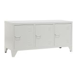 mbler Home ESPRIT Hvid Metal 120 x 40 x 58 cm #1
