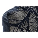 Pude Home ESPRIT Slvfarvet Marinebl Middelhavet 45 x 15 x 45 cm #4