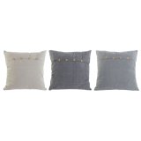 Pude Home ESPRIT Bl Beige Middelhavet 60 x 20 x 60 cm (3 enheder) #1