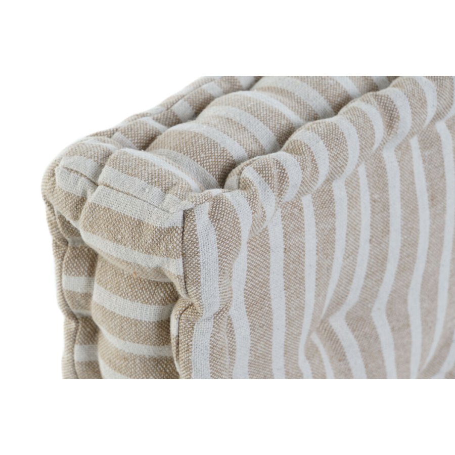 Pude Home ESPRIT Gul Beige Middelhavet 56 x 56 x 13 cm (3 enheder) #2