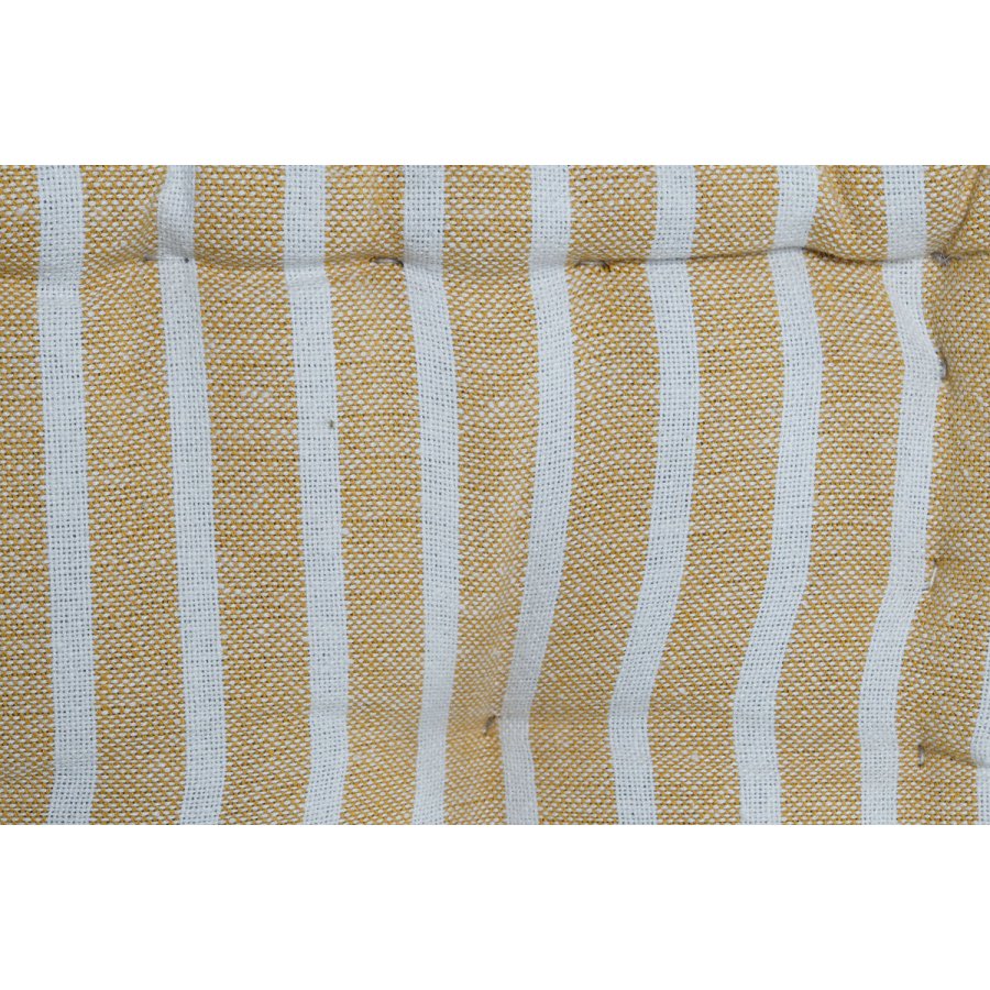 Pude Home ESPRIT Gul Beige Middelhavet 56 x 56 x 13 cm (3 enheder) #3