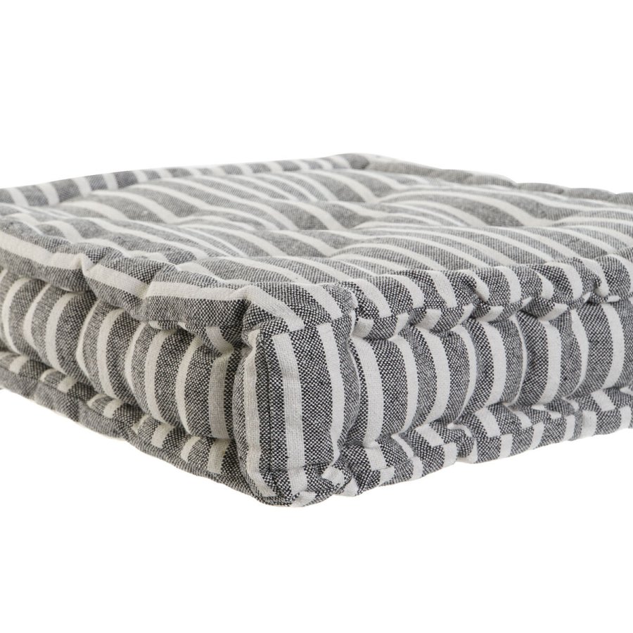 Pude Home ESPRIT Gul Beige Middelhavet 56 x 56 x 13 cm (3 enheder) #4
