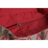 Skuldertaske Home ESPRIT Beige Fuchsia 31 x 16 x 66 cm #3