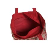 Skuldertaske Home ESPRIT Beige Fuchsia 31 x 16 x 66 cm #4