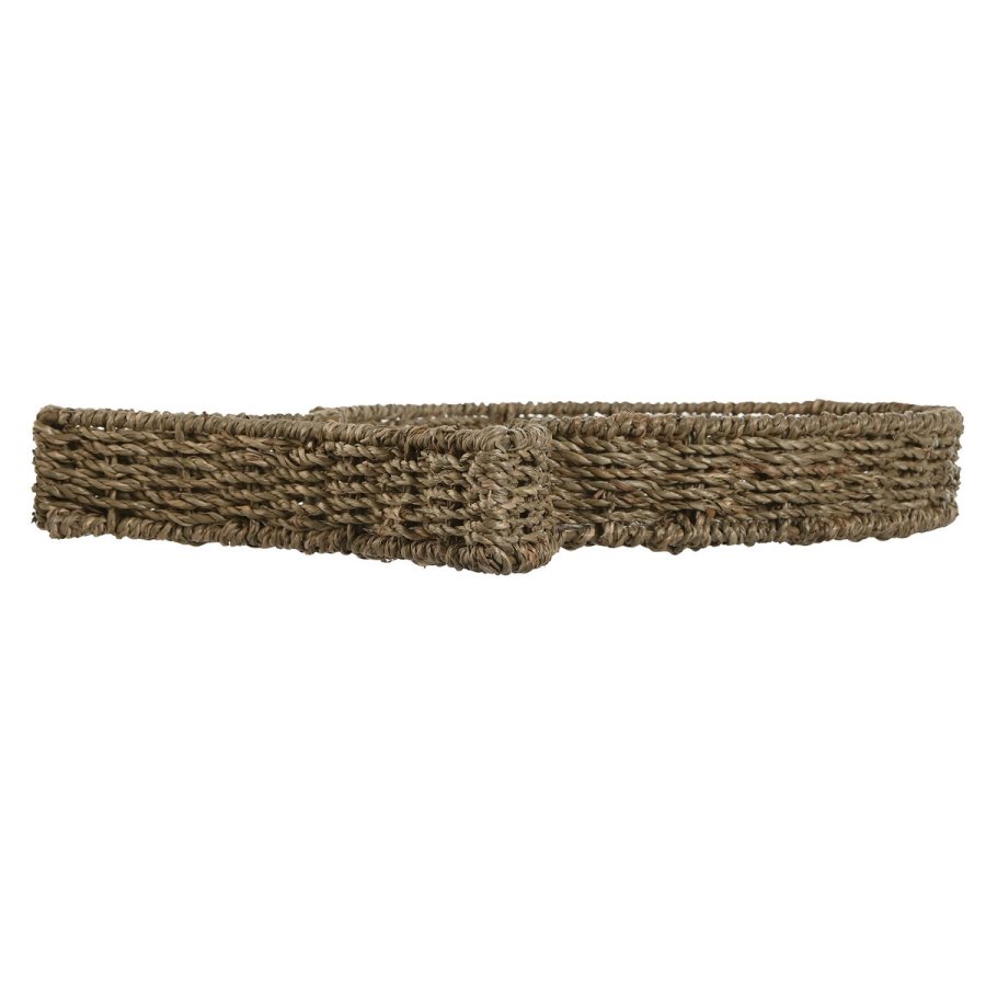 Bakkes�t Home ESPRIT Natur Metal 49 x 33 x 6 cm (2 enheder) #3