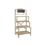 Hylder Home ESPRIT Sort Brt Gran 98 x 68 x 192 cm #1