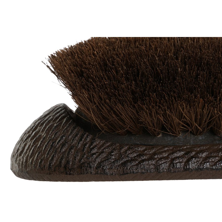 Drmtte Home ESPRIT Mrkebrun Jern 28 x 12,5 x 9,5 cm Pindsvin #21