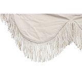 Hngekje Home ESPRIT Hvid Frynse 200 x 100 x 5 cm #3
