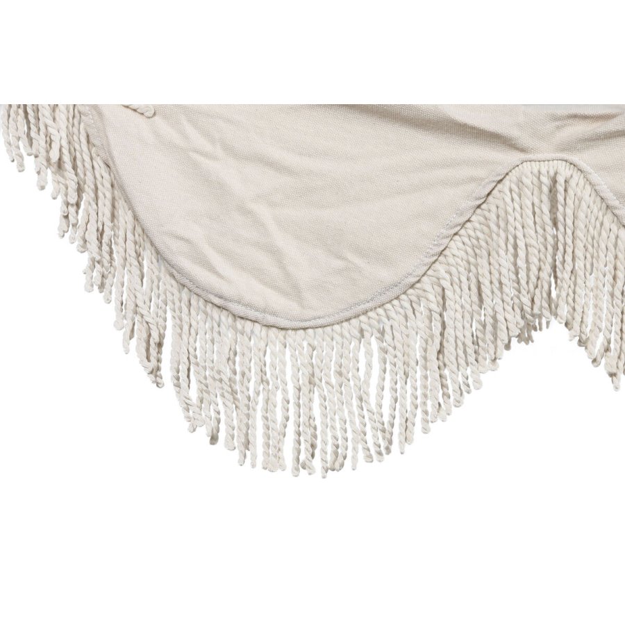 Hngekje Home ESPRIT Hvid Frynse 200 x 100 x 5 cm #3