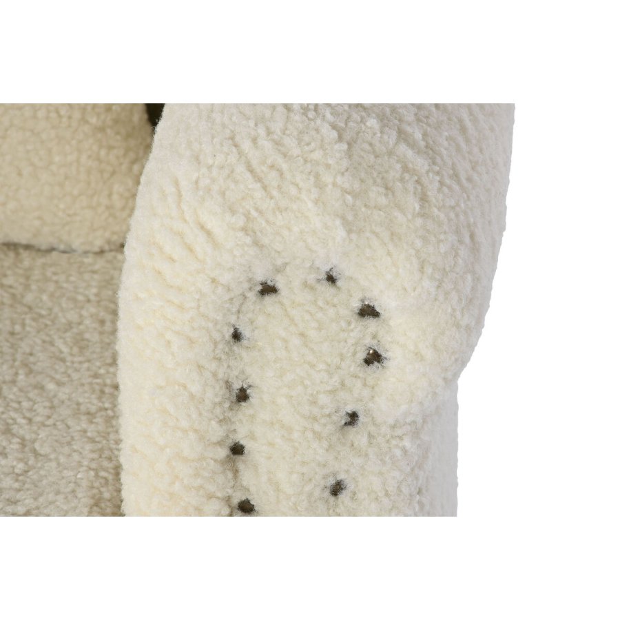 Lnestol Home ESPRIT Hvid Natur Gummitr 73 X 65 X 87 cm #5