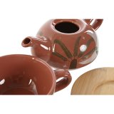 Tekande Home ESPRIT Hvid Beige Terrakotta Lyserd Dolomite 750 ml (2 enheder) #10