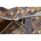 Hndtasker til damer Home ESPRIT Brun Turkisbl Koral 55 x 14 x 35 cm (3 enheder) #4