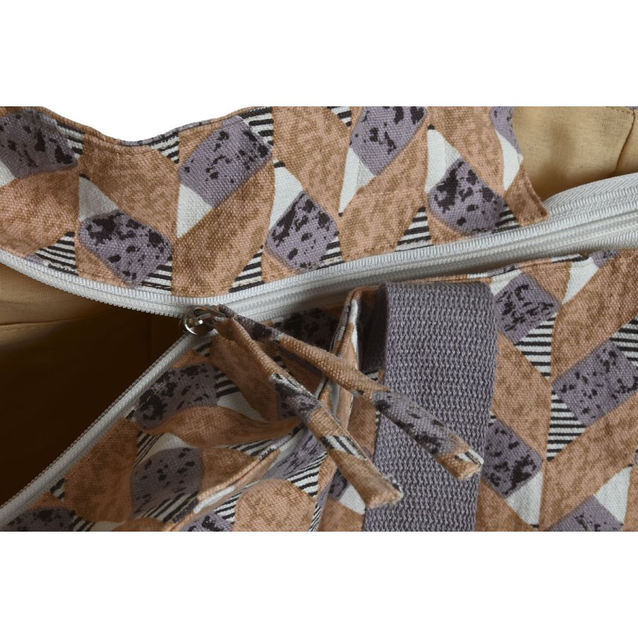 Hndtasker til damer Home ESPRIT Brun Turkisbl Koral 55 x 14 x 35 cm (3 enheder) #4