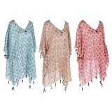 Sarong Home ESPRIT Brun Turkisbl� Koral (3 enheder) #5