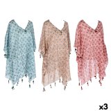 Sarong Home ESPRIT Brun Turkisbl� Koral (3 enheder) #1