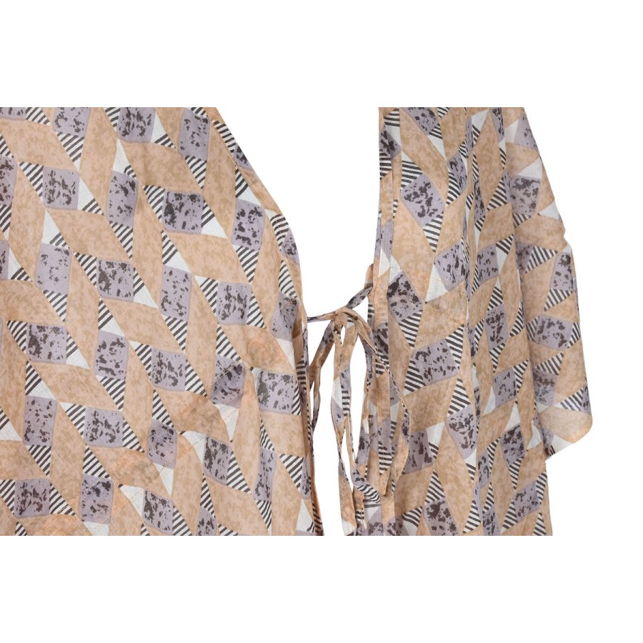 Sarong Home ESPRIT Brun Turkisbl Koral (3 enheder) #2