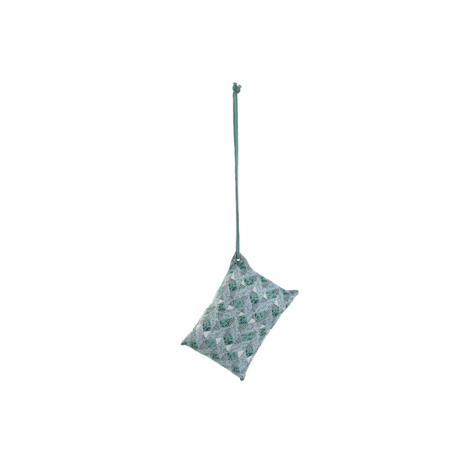 Pude Home ESPRIT Brun Turkisbl Koral 30 x 10 x 20 cm (3 enheder) #4