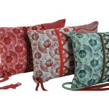 Pude Home ESPRIT Rd Grn Koral 30 x 10 x 20 cm (3 enheder) #2