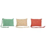 Pude Home ESPRIT Grn Beige Koral 30 x 10 x 20 cm (3 enheder) #1