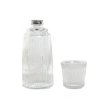 Vandflaske Home ESPRIT Gennemsigtig Krystal 240 ml 1 L #2