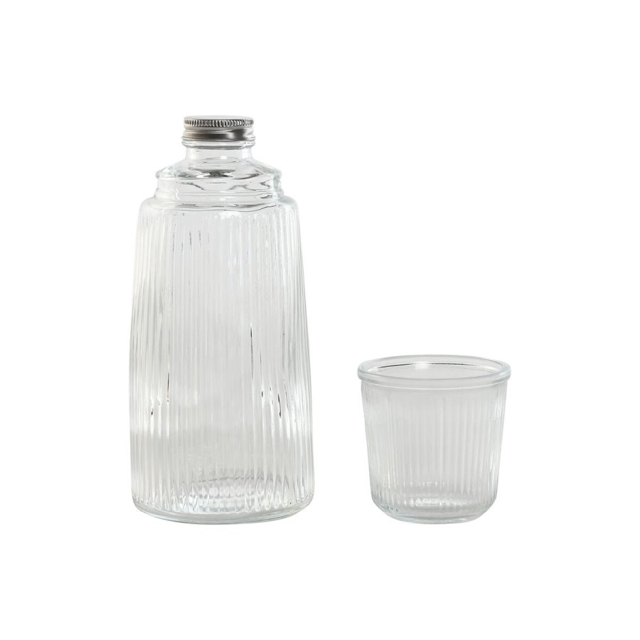Vandflaske Home ESPRIT Gennemsigtig Krystal 240 ml 1 L #2